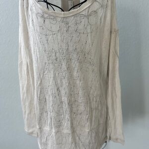 Elegant Cream Women's Top